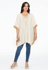 Kaftan met studs dolce - lichtbruin