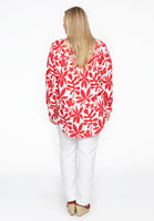 Blouse oversized ANNA - red  - #3