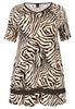 Tunic wide bottom SAFARI - white - #4