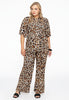 Trousers wide LEOPARD - light brown - #4