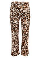 Trousers wide LEOPARD - light brown - #3