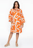 Blouse-jacket PALM TREE - orange - #2