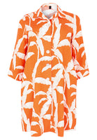 Blouse-jacket PALM TREE - orange - #4