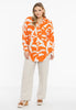 Blouse oversized PALM TREE - orange - #2