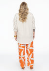 Trousers PALM TREE - orange