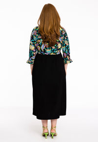 Shrug frilled FOLK - black - #3