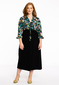 Shrug frilled FOLK - black - #2