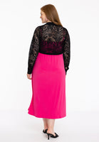 Shrug collar lace - black - #3