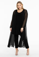 Cardigan long voile - black - #5