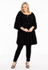 Tunic frill neck DOLCE - black 