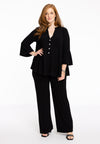 Tuniek met ruches dolce - Zwart