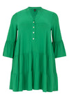 Tunic frilled long DOLCE - green - #4