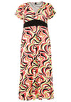 Dress cross-over BONNY - pink - #2