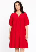 Dress pleats DOLCE - red - #1