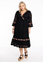 Dress pompom lace - black  - #5