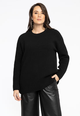 Pullover Round Neck - black  - #1