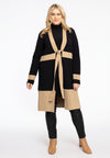 Cardigan Knot Knitted - black