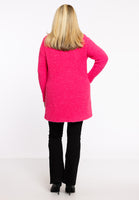 Pullover met col Teddy - pink - #3