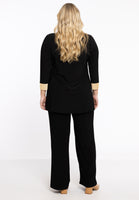 Tunic Flare Contrast Lines DOLCE - black  - #3