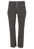 Trousers Bootleg STRIPES - black - #3