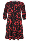 Dress wide A-line SIENNA - black - #4