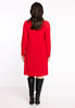 Dress A-line Double Volant DOLCE - red - #3