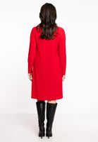 Dress A-line Double Volant DOLCE - red - #3