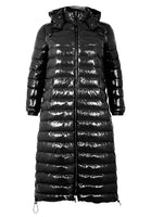 Puff Coat Hooded - black - #1