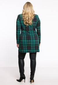 Blazer long TARTAN - green - #3
