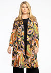 Cardigan pleated PAISLEY - black