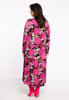 Dress A-line long ROSE - pink - #3