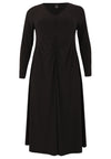 Dress long gather DOLCE - black - #4