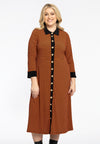 Blouse dress KARINA - orange