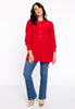 Blouse flare puff sleeve DOLCE - red - #2