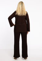 Tunic V-neck opening DOLCE - brown - #3