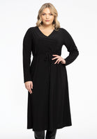 Wrap dress DOLCE - black - #1