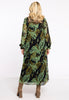 Dress swing smocksleeve AMAZONE - green  - #3