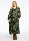 Dress swing smocksleeve AMAZONE - green - #2