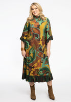 Dress long turtle neck MAUDE - green  - #2