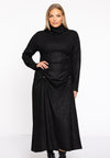 Dress drawstrings SPARKLE - black