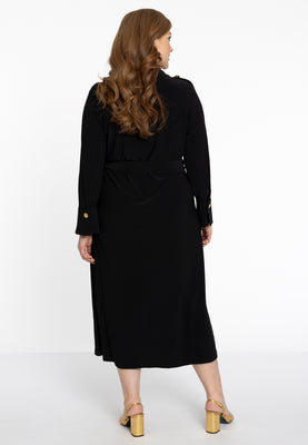 Dress Buttoned Long DOLCE - black  - #3