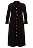 Dress Buttoned Long DOLCE - black - #4