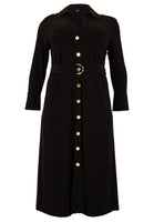 Dress Buttoned Long DOLCE - black - #4