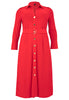 Dress Buttoned Long DOLCE - red - #4