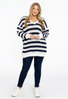 Pullover stripes - blue