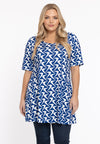 Tuniek wide bottom isla - Indigo