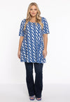 Tunic wide bottom ISLA - indigo - #2