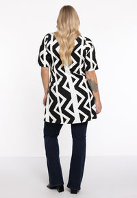 Tunic wide bottom NYA - black - #3