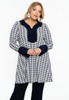 Tuniek wide bottom logo y - ecru
