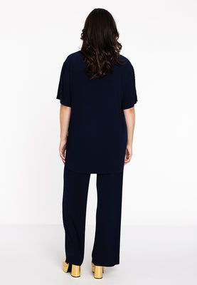 Trousers long PLISSE - blue - #2